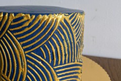 Chique-taart-met-goud-en-blauw